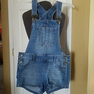 Blue spruce 9 overall shorts